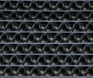 ZER-ZZ120 | Zerbini in pvc per traffico intenso - Nero